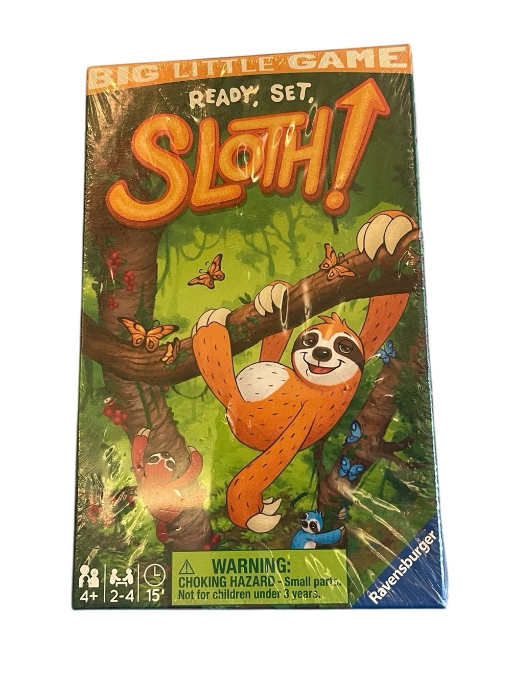 Ravensburger Ready Set Sloth! Game Brand New Sealed (Big Little Game)  NEW